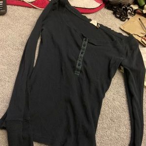 Blue Thermal Shirt